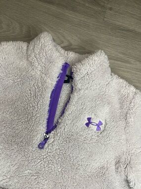 Under Armour Girls' Minky 1/4 Zip Pullover